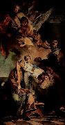 Giovanni Battista Tiepolo Erziehung Mariens oil painting artist